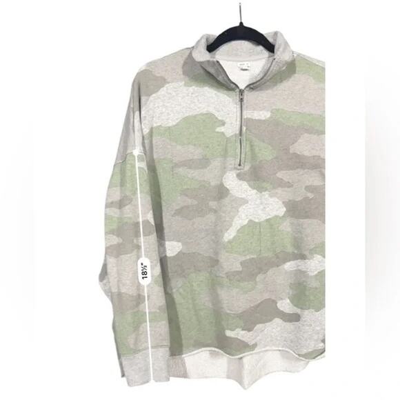 Just in 🔆 | Aerie Sunday Soft Pullover 1/4 Zip Up Women's Sweater SZ M - Picture 7 of 10